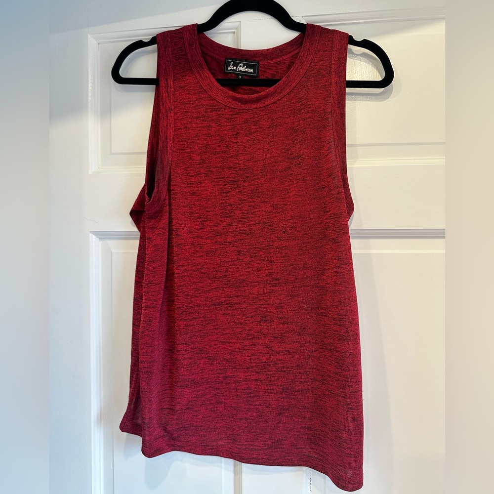 Red and Black Sam Edelman Tank Size S